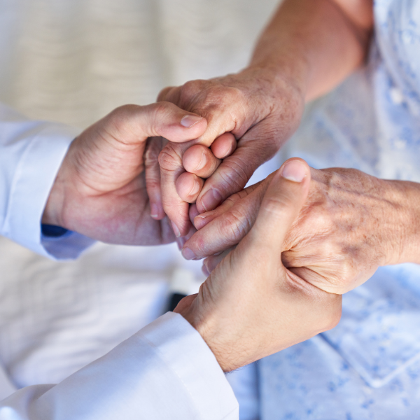 Patient overviewing their careplan and picking what companion care services they will choose